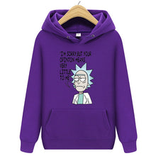 Load image into Gallery viewer, Rick Morty Hoodie 2019 Hot sale Crazy scientist  pullover Sweatshirt Man/Woman Casual Fashion Print interesting Streetwear Tops