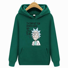 Load image into Gallery viewer, Rick Morty Hoodie 2019 Hot sale Crazy scientist  pullover Sweatshirt Man/Woman Casual Fashion Print interesting Streetwear Tops
