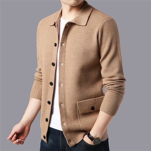 Autumn Winter Mens Sweaters 2018 Vintage Long Sleeve Knitted Cardigan Men Casual Knitwear Oversized Sweater 3xl Knitted Top Male