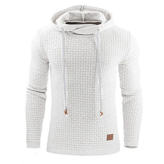 2019 Sweater Men Autumn Winter Warm Knitted Men's Sweater Casual Hooded Pullover Men Cotton Sweatercoat Pull Homme Plus Size 5XL