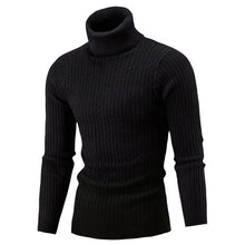 Load image into Gallery viewer, Puimentiua Men&#39;s Turtleneck Knitwear Casual Long Sleeve Knitted Tops Men Slim Fit Brand Pullovers Autumn Winter Male Streetwears